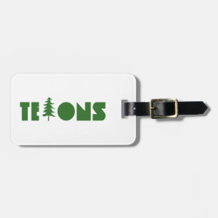 Tetons Luggage Tag