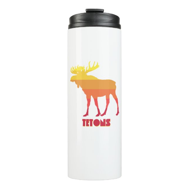 Tetons Moose Thermal Tumbler (Front)