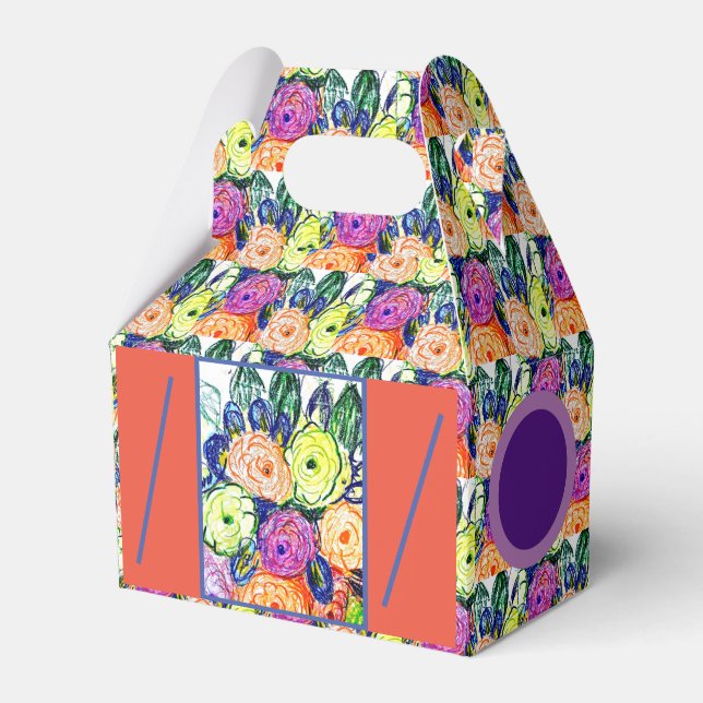 Tetradic Favor Boxes (Front Side)