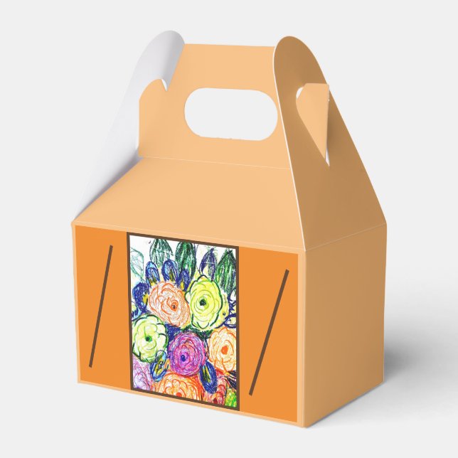 Tetradic Favor Boxes (Front Side)