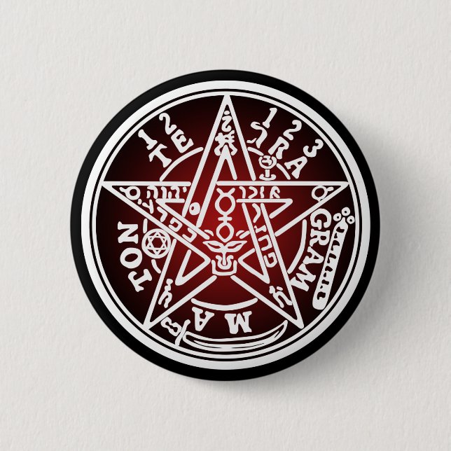 TETRAGRAMMATON 01 PINBACK BUTTON (Front)