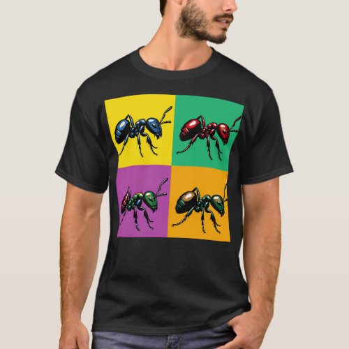 Tetramorium Immigrans Art Cool Insect T_Shirt