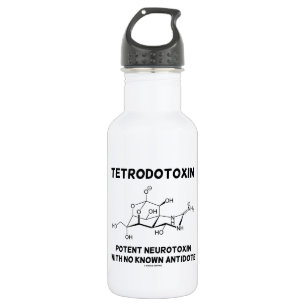 Tetrodotoxin Potent Neurotoxin With No Antidote Stainless Steel Water Bottle