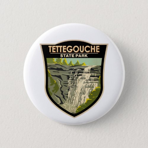 Tettegouche State Park Minnesota Vintage Button