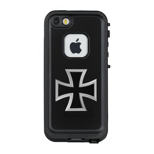 Teutonic cross LifeProof iPhone case (Back)