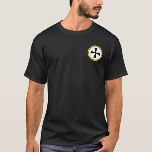 Teutonic Knights Cross Round Seal Shirt