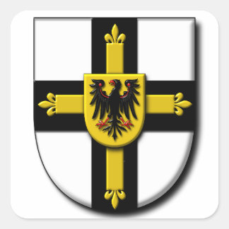 Teutonic Knights Square Sticker