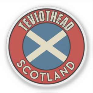 Teviothead, Scotland Sticker