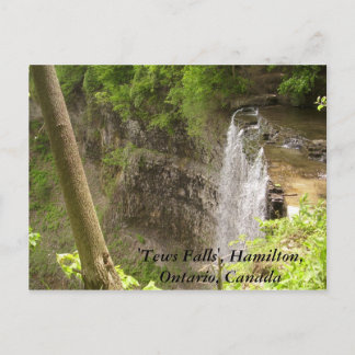 'Tews Falls', Hamilton, Ont... Postcard