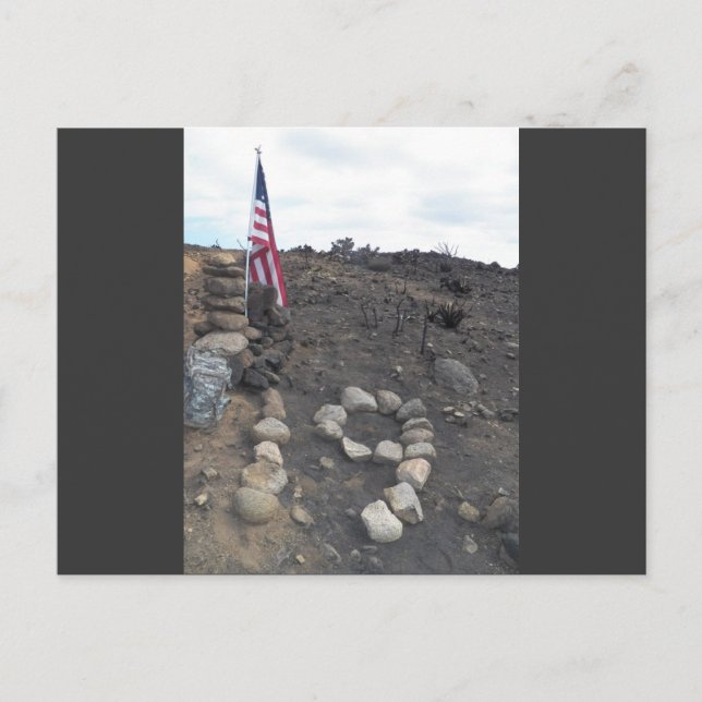 Tex and Joy Honoring the Granite Mountain Hotshot Postcard (Front)