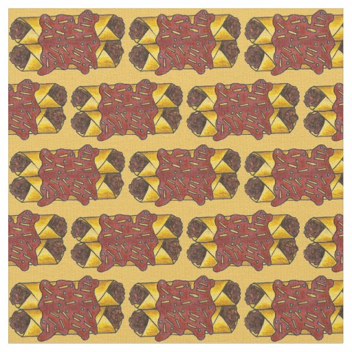 Tex Mex Mexican Food Cheese Black Bean Enchiladas Fabric