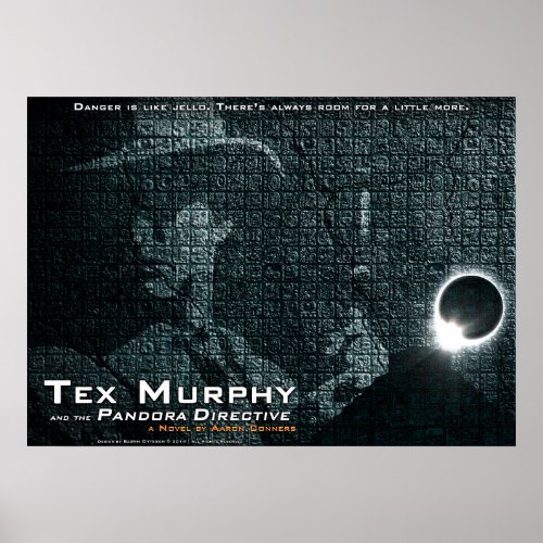 Tex Murphy The Pandora Directive Poster 28x20