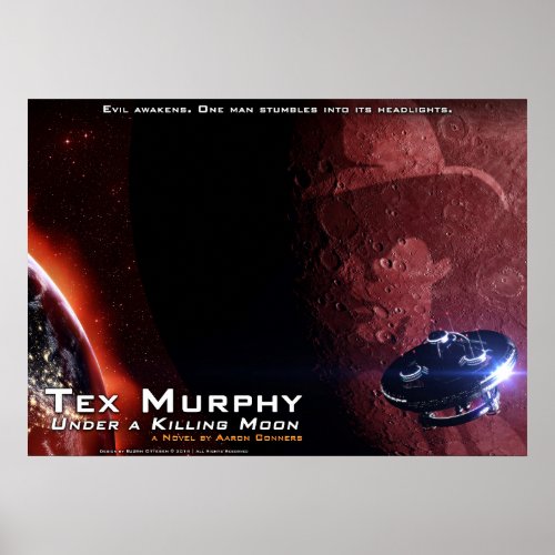 Tex Murphy Under a Killing Moon Poster 28x20