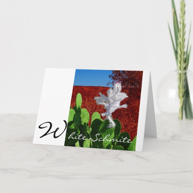 Texan Christmas Holiday Card (Front)