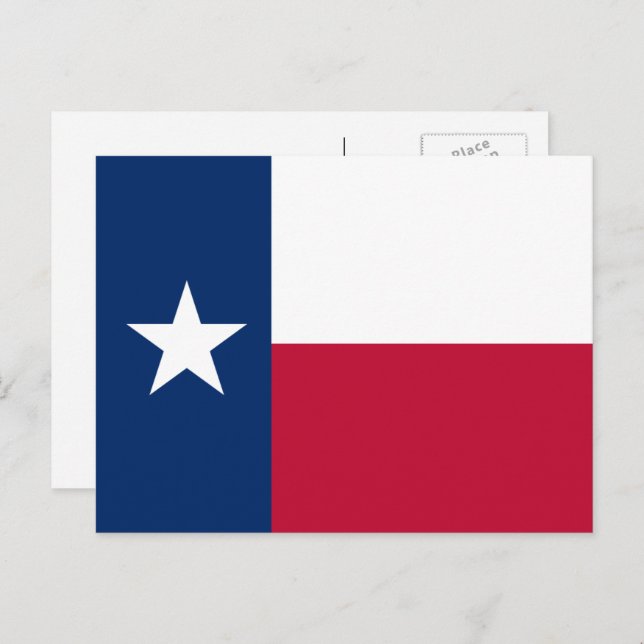 Texan Flag, Flag of Texas Postcard (Front/Back)