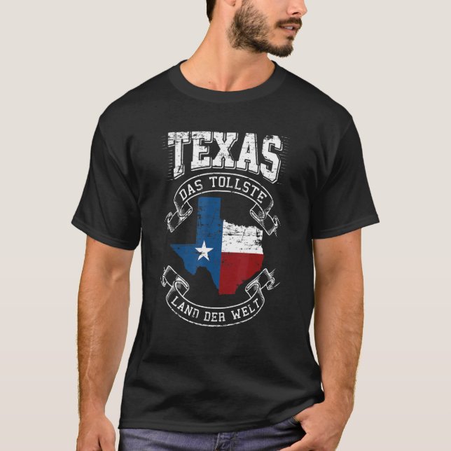 Texan Flag For Patriots Usa Texas T-Shirt (Front)