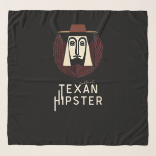 Texan hipster  T-Shirt Scarf