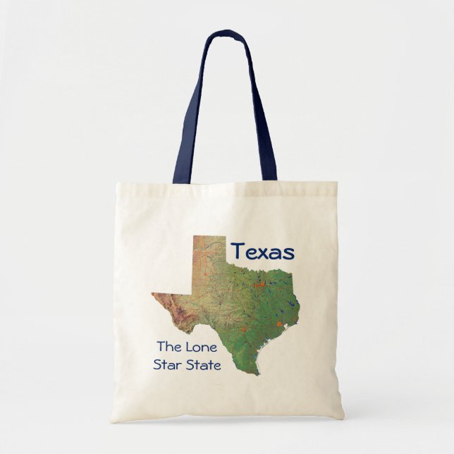 Texan Map Bag (Front)