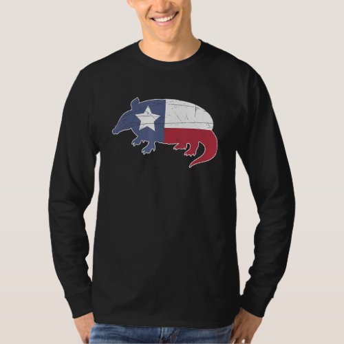 Texan Pride Outdoor Animal Texas Flag Wildlife Arm T_Shirt