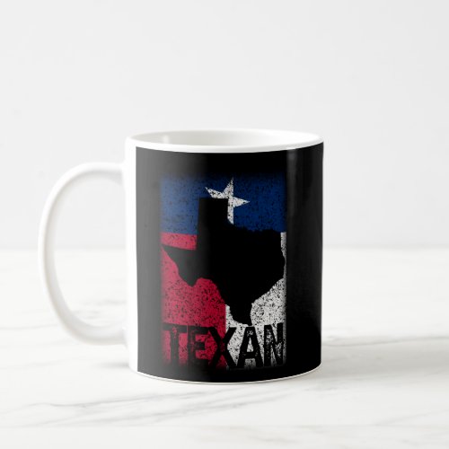 Texan Pride Texas Sayings State Coffee Mug