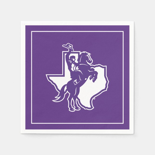 Texan Rider Napkins (Front)