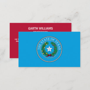 Texan Seal, Seal of Texas Business Card