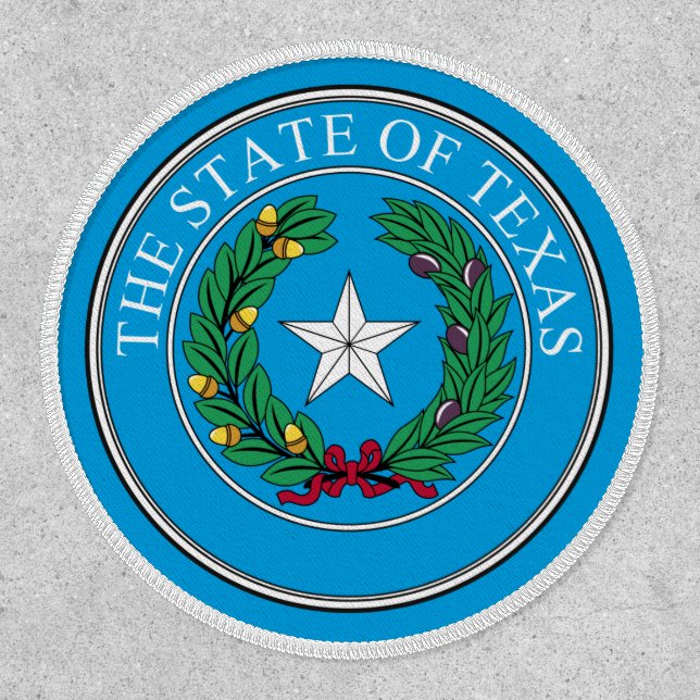 Texan Seal, Seal of Texas Patch (Front)