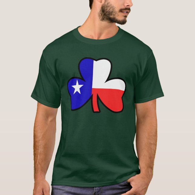 Texan Shamrock T-Shirt (Front)