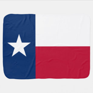 Texan State Flag (Texas) Baby Blanket