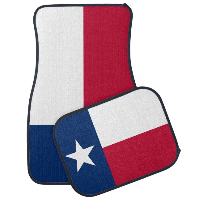Texan State Flag (Texas) Car Floor Mat (Set)