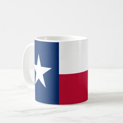 Texan State Flag Texas Coffee Mug