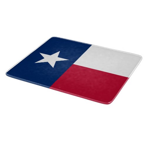 Texan State Flag Texas Cutting Board