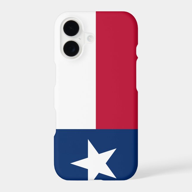 Texan State Flag (Texas) Iphone Case (Back)