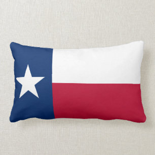 Texan State Flag (Texas) Lumbar Pillow