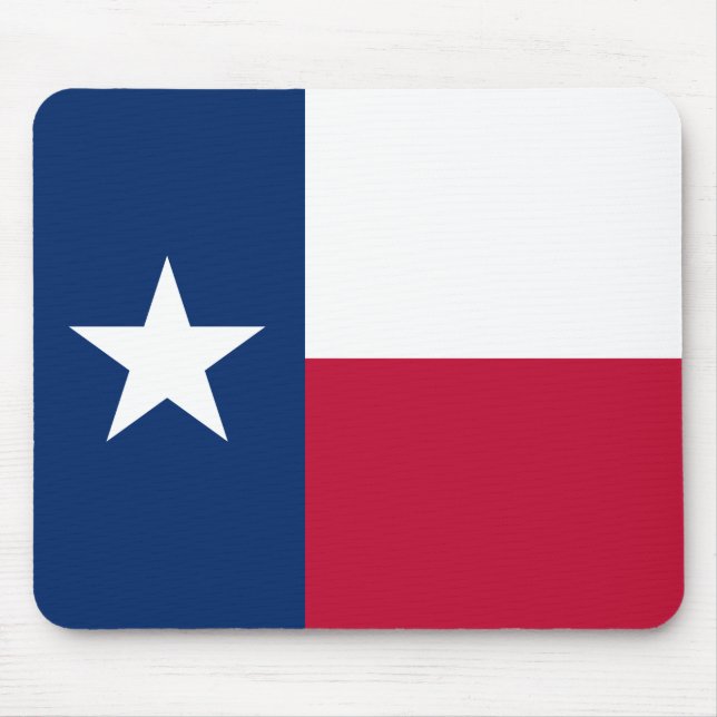 Texan State Flag (Texas) Mouse Pad (Front)