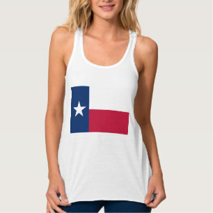 Texan State Flag (Texas) Tank Top