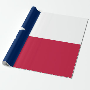Texan State Flag (Texas) Wrapping Paper