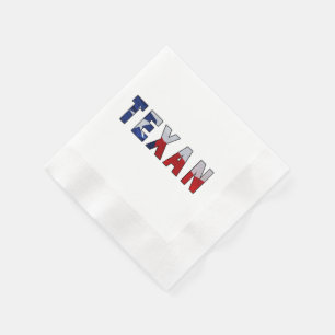 Texan Waving Flag Napkins