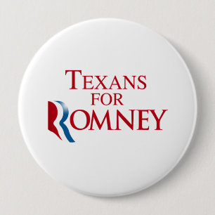 TEXANS FOR ROMNEY.png Pinback Button