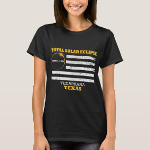 Texarkana 2024 Solar Eclipse 2024 040824 Eclipse  T-Shirt