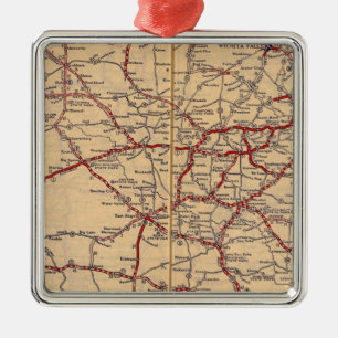 Texas 11 metal ornament