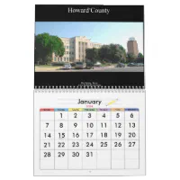 Texas 12 County Courthouse Wall Calendar | Zazzle