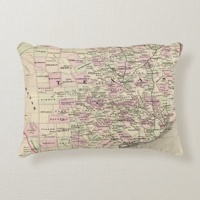 Texas 12 decorative pillow (Front)