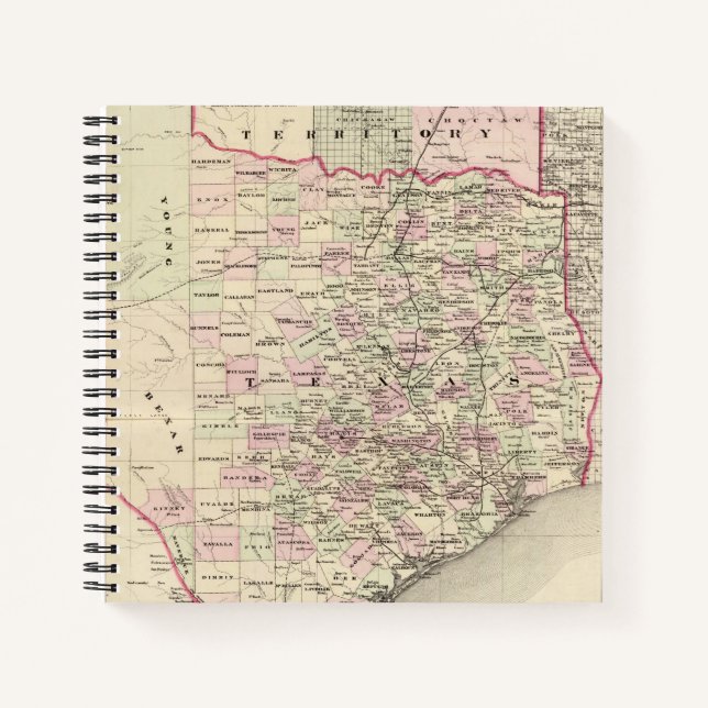 Texas 12 notebook (Front)