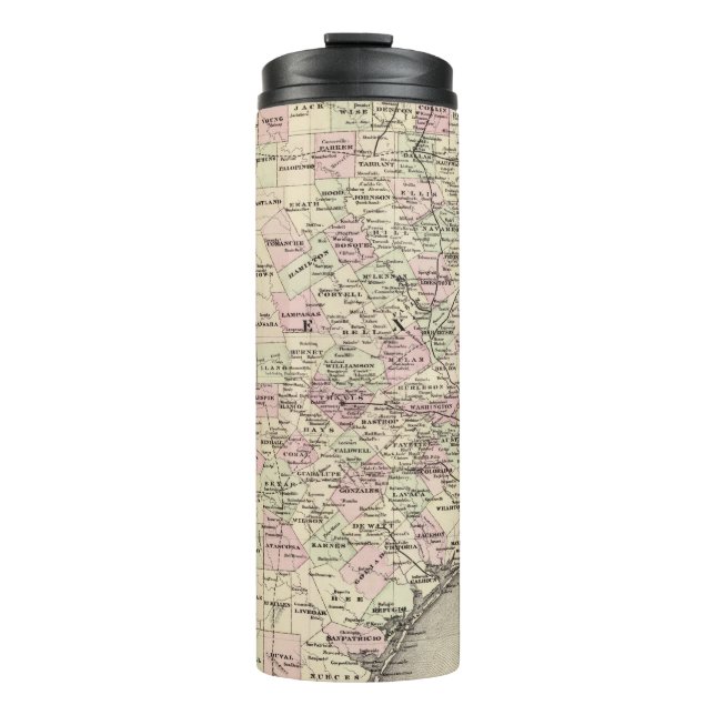 Texas 12 thermal tumbler (Front)