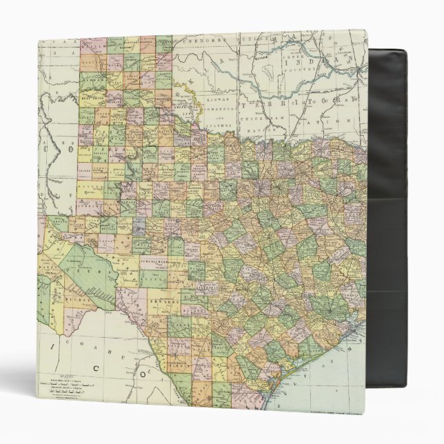 Texas 15 binder (Front/Inside)