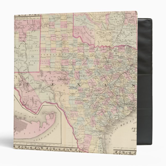 Texas 3 Ring Binder (Front/Inside)