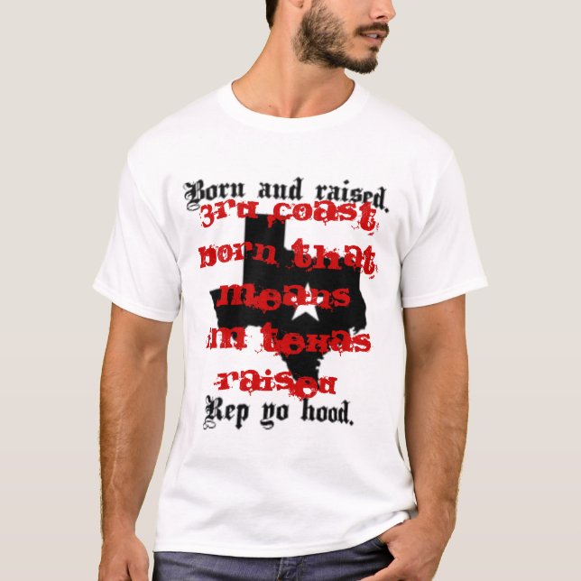 texas, 3rd Coast Bor... T-Shirt (Front)