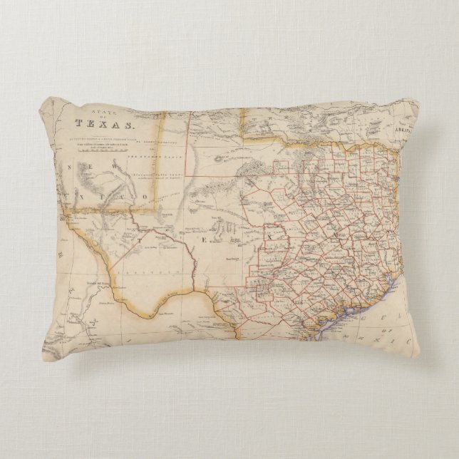 Texas 4 accent pillow (Front)