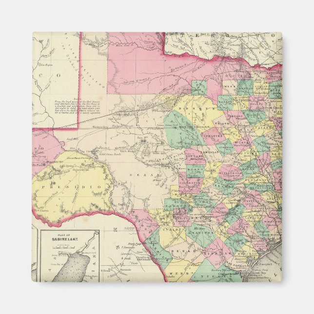 Texas 4 magnet (Front)